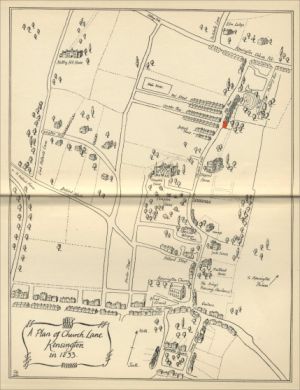 #002 - A Plan Of Kensington In 1833
